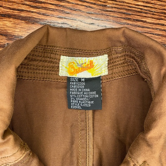 Carmel Ezekiel Spring Jacket with metal buttons and tie belt. Size M. - Picture 8 of 11